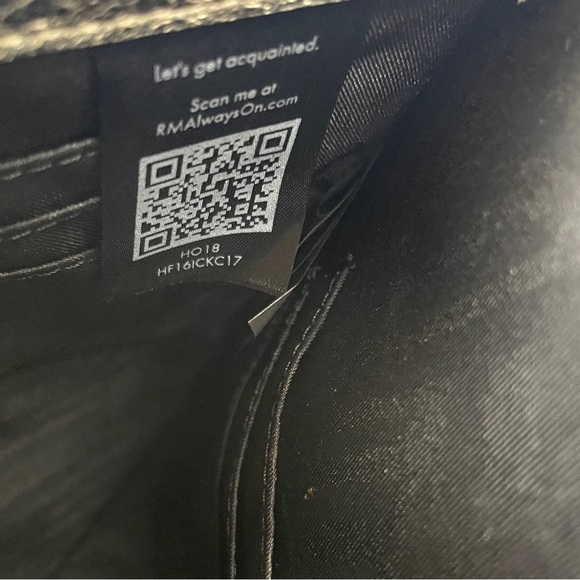 Rebecca Minkoff Metallic Leo Clutch - Picture 5 of 7